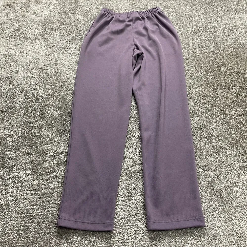Blair Sweatpants Womens 10 Light Purple 24x29 Straight Leg Soft Elastic Vintage